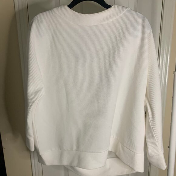 H&M White Long Sleeve Shirt - Picture 1 of 3